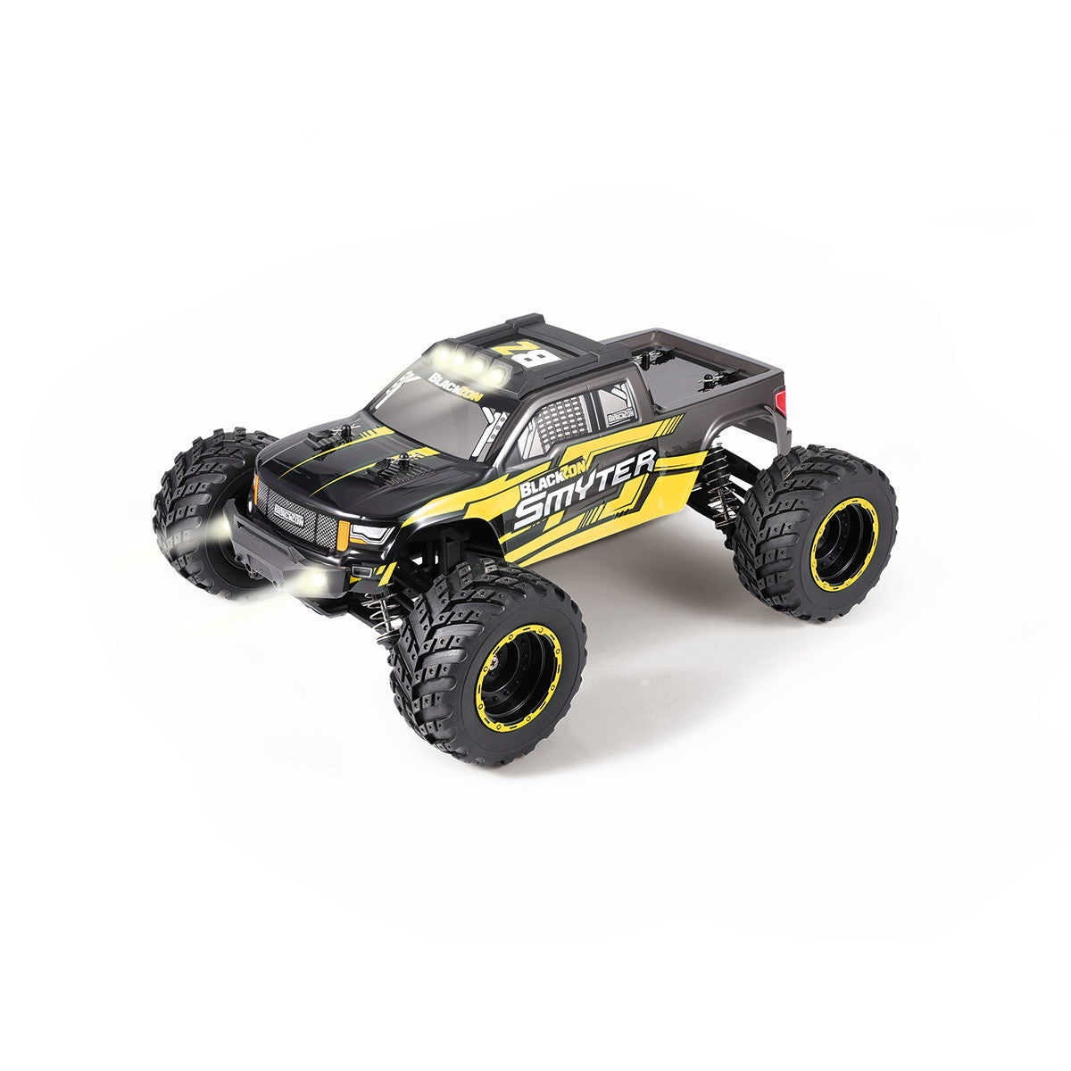 Image of Smyter MT 1/12 4WD Electric Monster Truck - Yellow, RTR