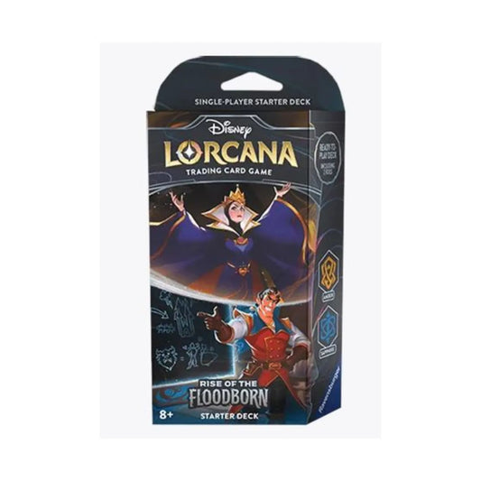 Disney Lorcana Rise of the Floodborn Starter Deck Queen/Gaston