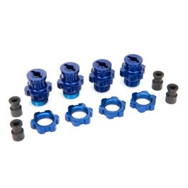 (03/23/23)SLASH 2WD 17MM WHEEL HUBS SPLINED BLUE ANODIZED (4