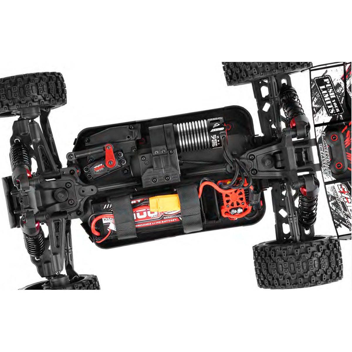 Image of Syncro 2WD 1/8 3-4S Brushless Off Road Buggy, RTR, Red