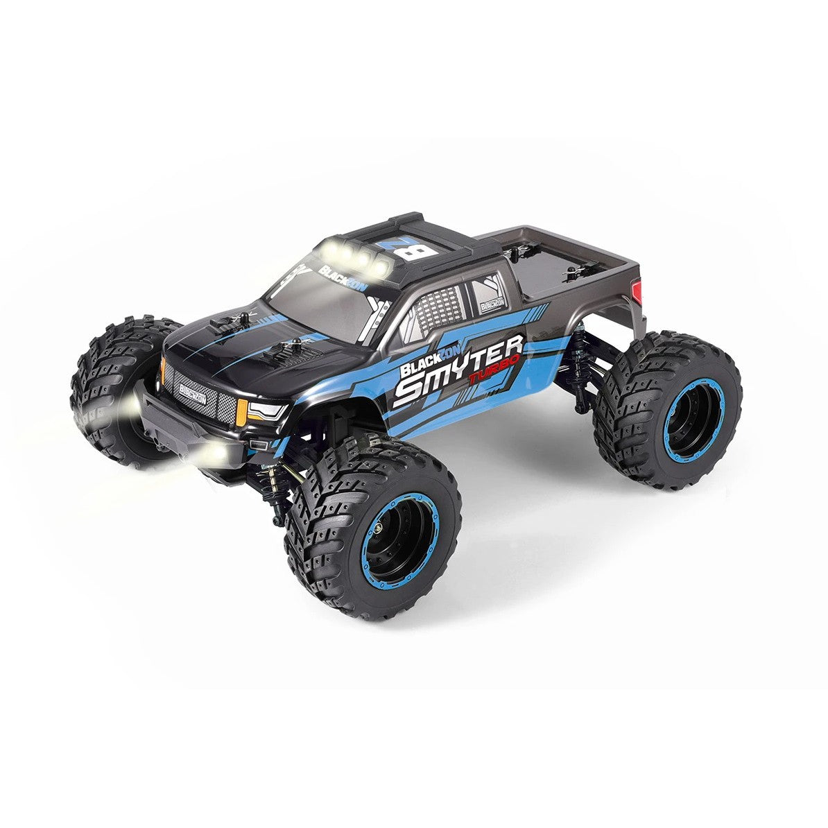 Image of Smyter MT Turbo 1/12 4WD RTR 3S BL Monster Truck - Blue