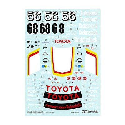 Image of 1/20 Toyota Celica LB Turbo Gr.5 Plastic Model Kit