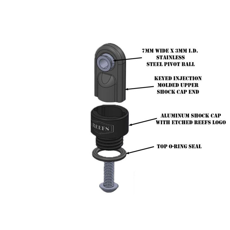 Image of XP Aluminum Shocks 90mm (2pk)