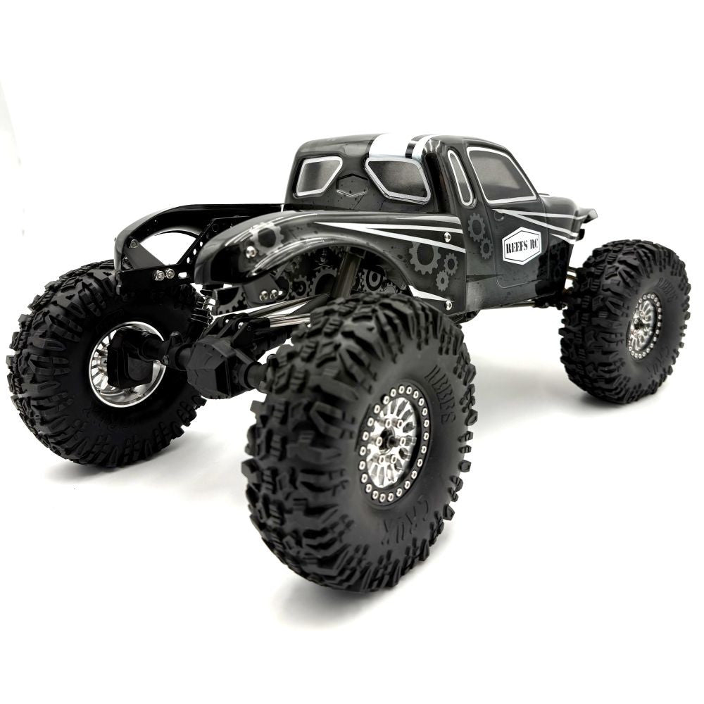 Image of Clear "PLAGUE" 1/10th Crawler CompBody Set w/Stickers & Mask