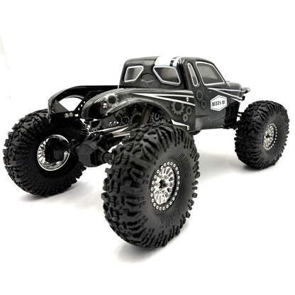 Image of Clear "PLAGUE" 1/10th Crawler CompBody Set w/Stickers & Mask