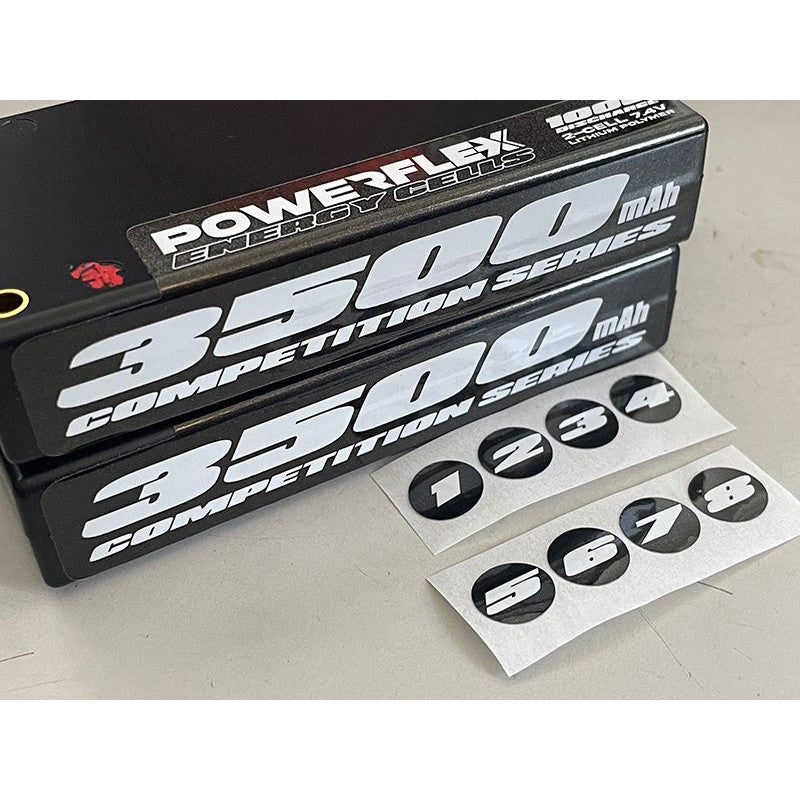 Image of Shorty LiPo - 2S - 7.4 - 100C - 3500mAh - White
