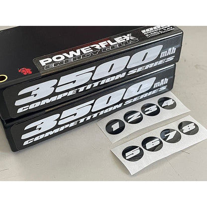 Image of Shorty LiPo - 2S - 7.4 - 100C - 3500mAh - White