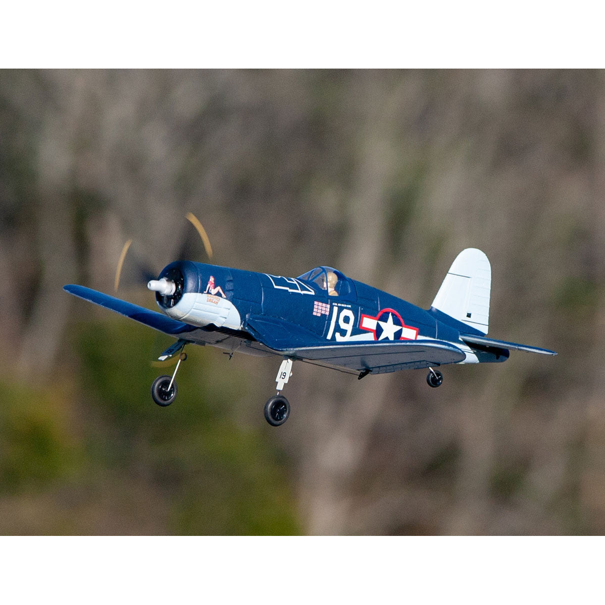 Image of F4U Corsair BL 500mm RTF Airplane with PASS