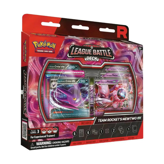 Pokemon Team Rocket`s Mewtwo ex League Battle Deck