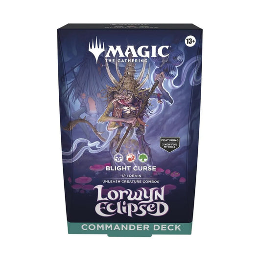 MTG Lorwyn Eclipsed: Blight Curse Commander Deck