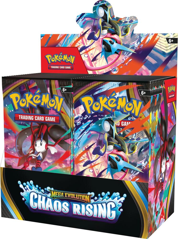 Pokémon TCG: Mega Evolution – Chaos Rising Booster Display (36 Packs)