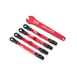TOE LINK ALUM RED ANODIZED ASSEMBLED