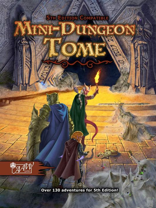 Mini-Dungeon Tome for D&D 5th Edition (AAWMDT5E) [Hardcover] AAW Games