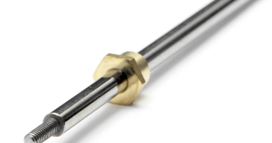 Micro Rear Axle 3x86 w/Hex Hub