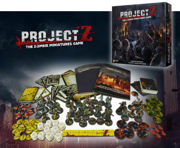 Project Z: The Zombie Miniatures Game Trade Launch Bundle SMALL