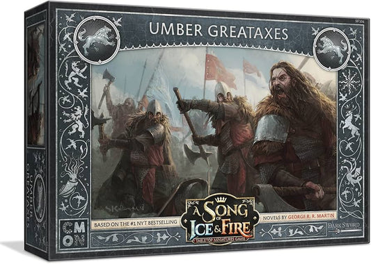A Song of Ice & Fire:  Stark Umber Greataxes Unit Box
