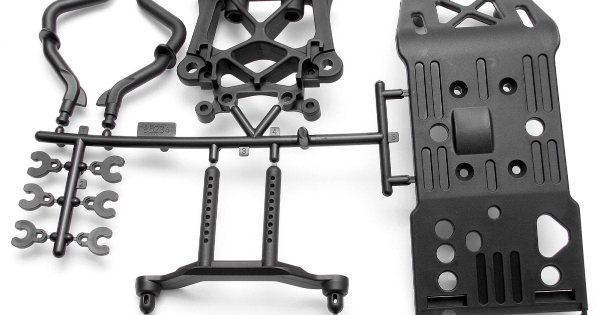 SKID PLATE/BODY MOUNT/SHOCK TO
