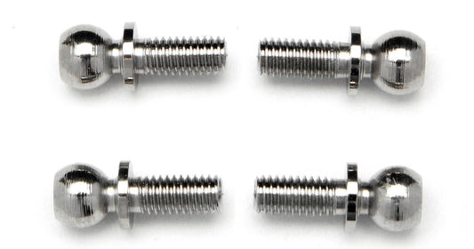 Ball 4.7x6.5mm 4-40 Hex Socket Silver (4)