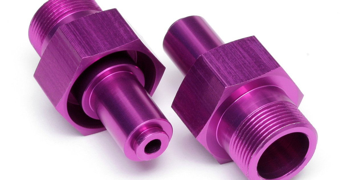 24MM FR HEX HUB (PRPL/2)
