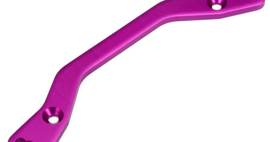 Aluminum Steering Plate Purple Hellfire