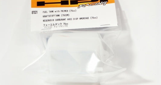 NITRO 3 FUEL TANK W/PRIMER 75C