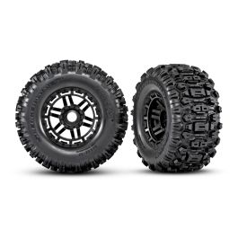 T&W BLACK WHL/SLEDGEHAMMER 17MM