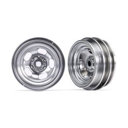TRX-4M Wheels 1.0 Satin Chrome (2)