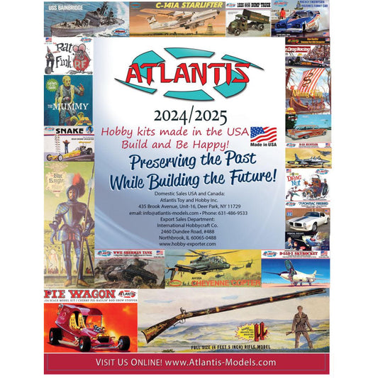 Image of Atlantis Models 12 Page Color Catalog