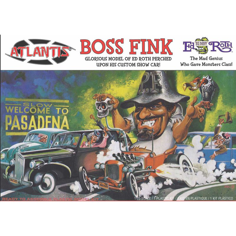 1/25 Ed Roth Boss Fink Plastic Model Kit