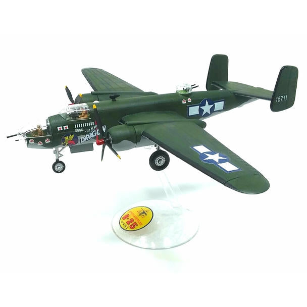 Image of 1/64 B-25 Flying Dragon with Swivel Stand Plastic Model Kit