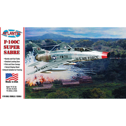 Image of 1/70 Scale F-100C Super Sabre