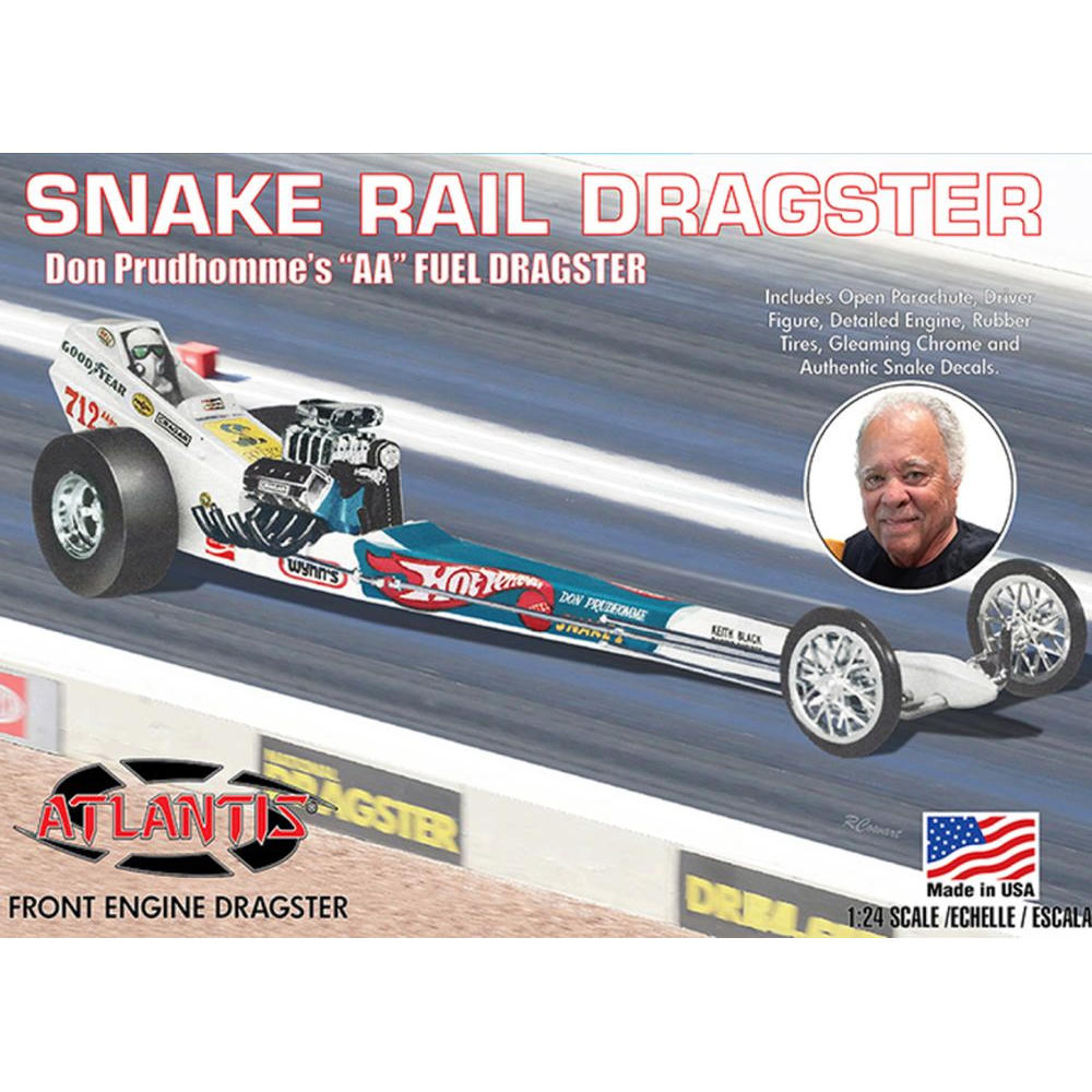 Image of 1/24 Don the Snake Prudhomme Front Engine Dragster Plastic