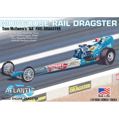 Image of 1/24 Tom Mongoose McEwen Front Engine Dragster Plastic Model