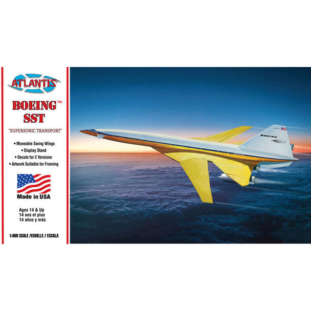 Image of 1/400 Scale Boeing SST Transport Boeing Markings