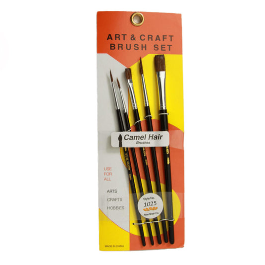 Image of Camel Hair Brushes, in 5 Sizes