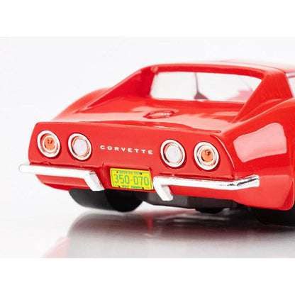 Image of Corvette 1970 Red/Yellow Wildfire HO Scale Slot Car