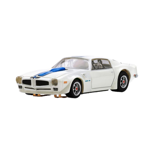 Image of 1970 Firebird TransAm, White/ Blue, HO Scale Slot Car