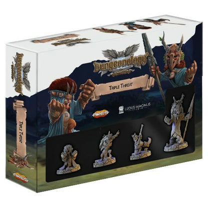 Image of Dungeonology Triple Threat Expansion Ares Games AGSDNXP12-TT