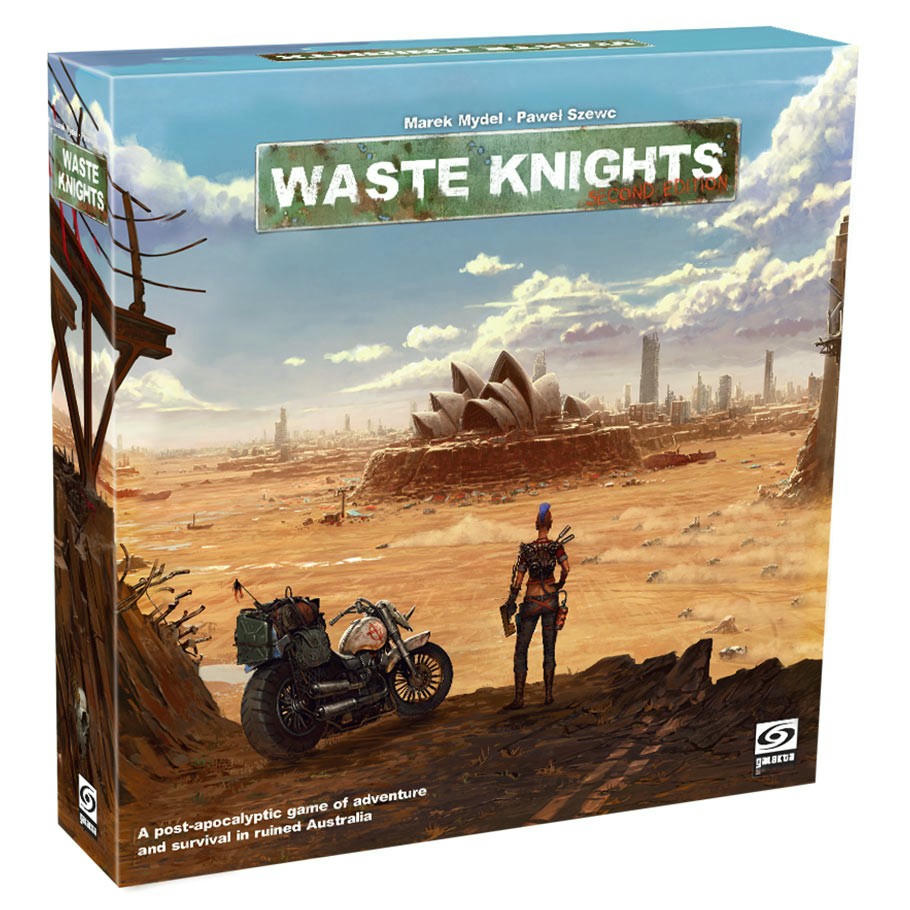 Image of Waste Knights 2nd Edition Post-Apocalytic Board Game Ares Games