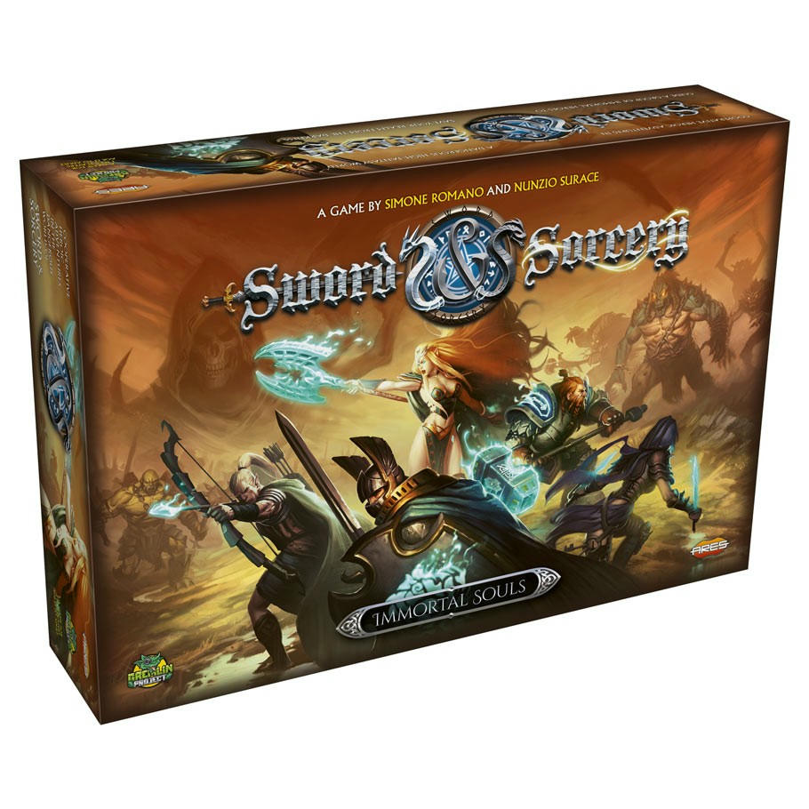 Image of Sword & Sorcery: Immortal Souls Board Game by Ares Games AGSGRPR101