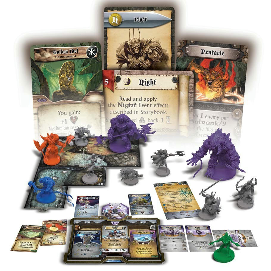 Image of Sword & Sorcery: Immortal Souls Board Game by Ares Games AGSGRPR101