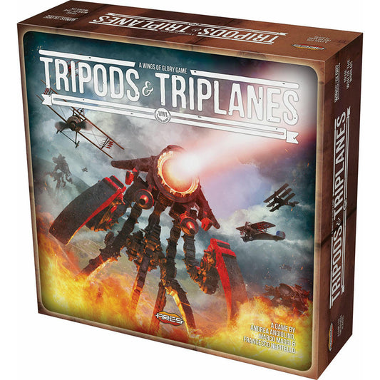 Ares Games AREWGF800A Wings of Glory Tripods & Triplanes: Starter