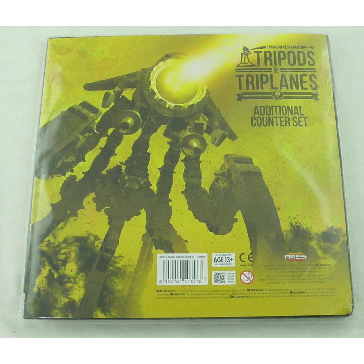 Wings of Glory: Tripods & Triplanes Additional Counter Set