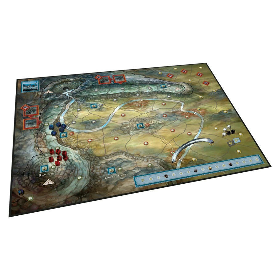 Image of The Hobbit: The Battle of Five Armies Board Game by Ares Games AGSWOTR010