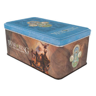 Image of War of the Ring: Card Game - Free Peoples Card Box and Sleeves (Radagast Version)