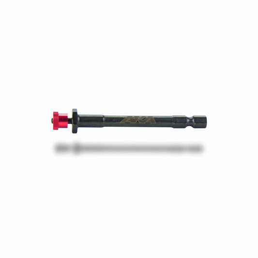 Image of AKA 1/10th Scale Tire Break-In Tool (12mm Hex to 1/4 Quick-Change) AKA44009
