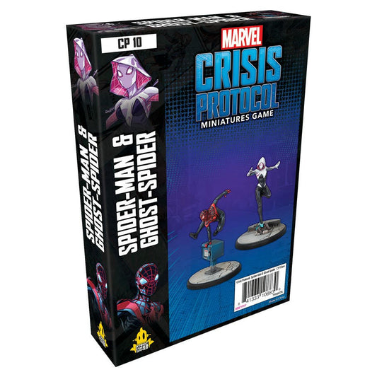 Image of Marvel Crisis Protocol Miniatures Game Spider-man & Ghost-Spider Character Pack
