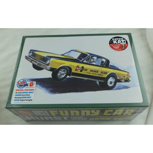 Image of AMT 1/25 Super Boss Funny Car Barracuda Drag Car Model Kit 1153