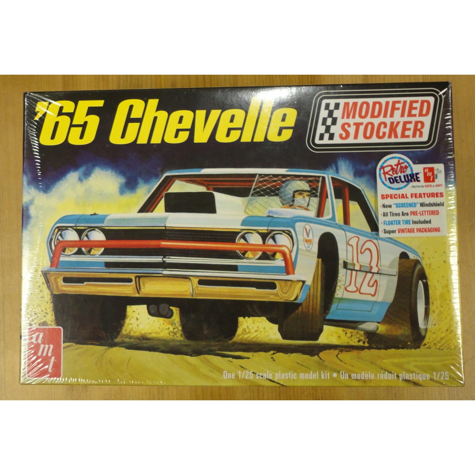 Image of AMT 1/25 1965 Chevrolet Chevelle Modifed Stocker Plastic Model Kit AMT1177 '65