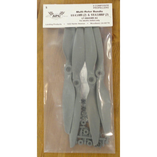 Image of APC 9x4.5MR MultiRotor Drone Propeller Set (4pcs-2xCW, 2xCCW) APCB09045MR-B4